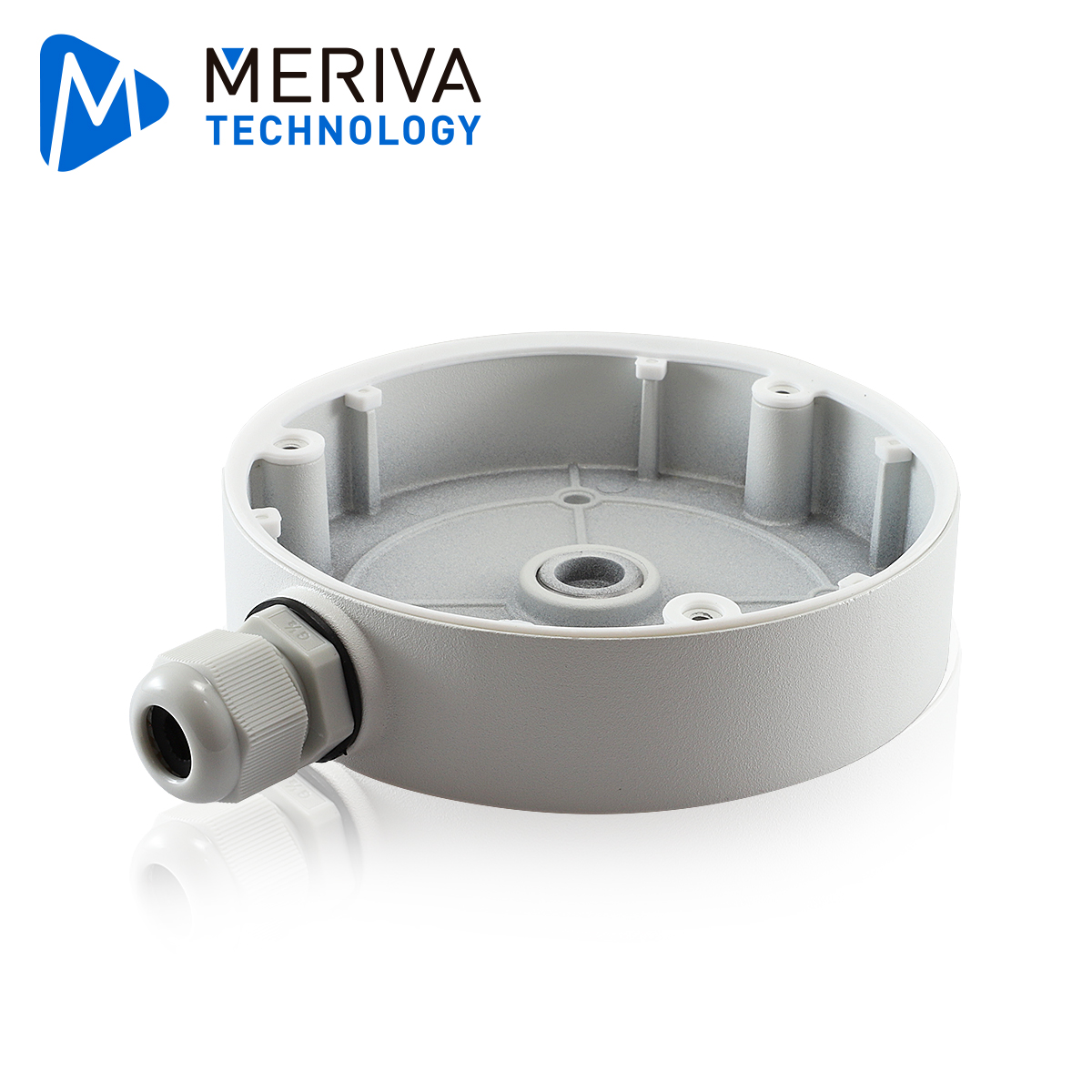 Kit De Montaje Para Fisheye Meriva Technology Mt-fe60 Incluye Caja De Conexiones X1 + Brazo De Montaje Para Pared O Techo 19CM Aluminio X1