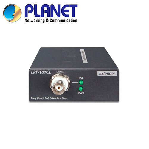 Extensor POE Por Coaxial Planet Lrp-101ce 1CH 1KM