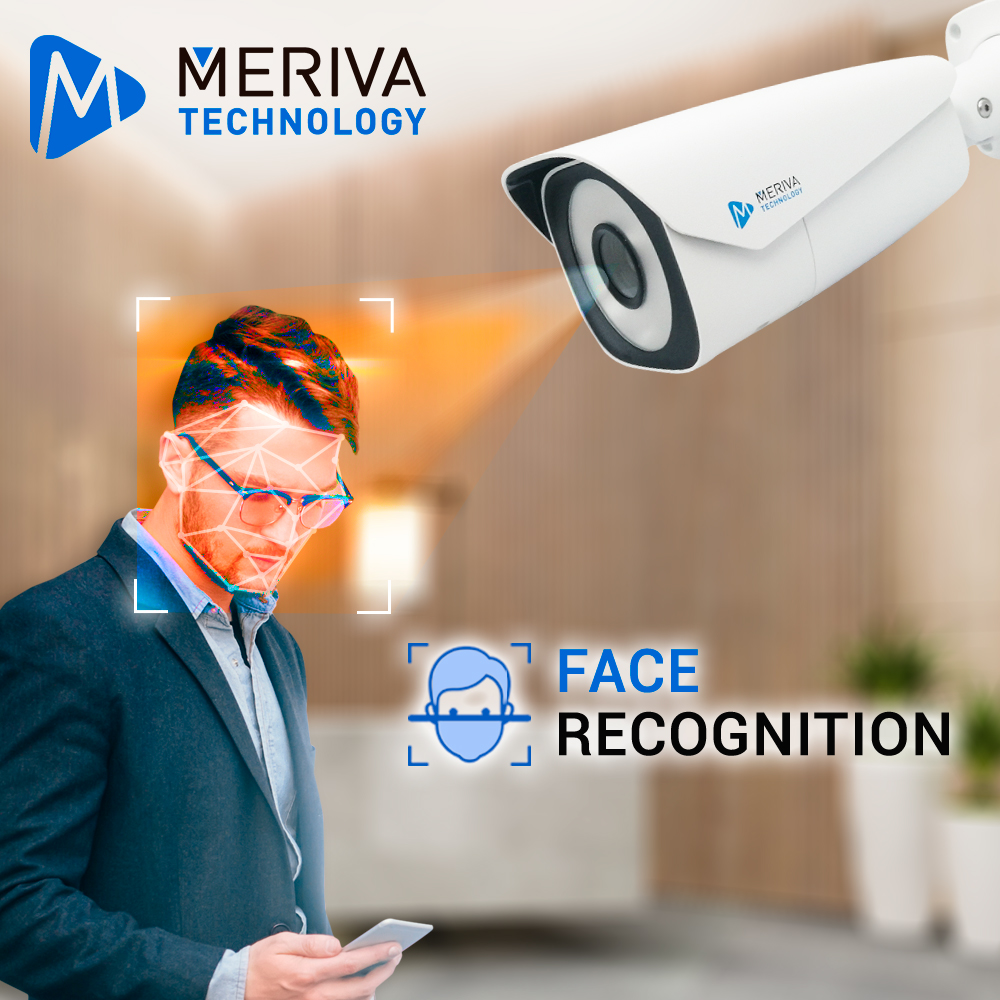 Camara IP Bullet Meriva Technology Mafr-200 / 2MP / H.265+ / Lente Motorizado 7 - 22MM / 10M LED / Ip67 / Metalica / 12 Vcd / POE / Soporta Micro Sd Hasta 256 GB (no Incluida) / 1 Entrada + 1 Salida De Audio / 1 Entrada + 1 Salida De Alarma / Mia 2.0 / ONVIF / Face Recognition Integrado Hasta 10,000 Rostros