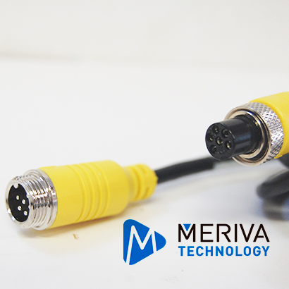 Cable Din De Aviacion Streamax Mcbip70 / 6 Pines / 7 Metros / Compatible Con Camaras IP