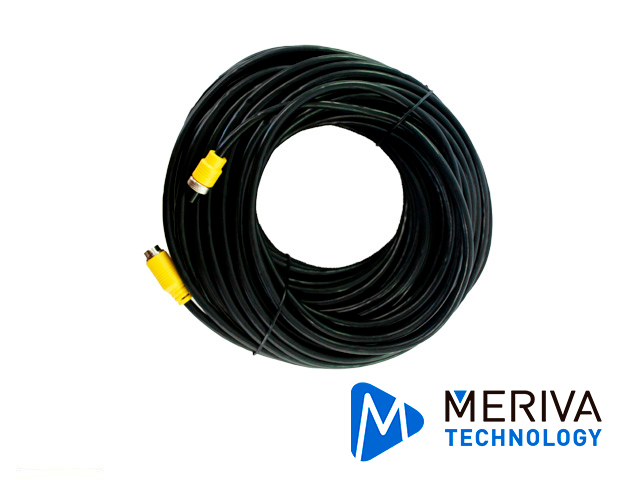 Cable Din De Aviacion Streamax Mcbl330 / 4 Pines / 30 Metros / Compatible Con Camaras AHD