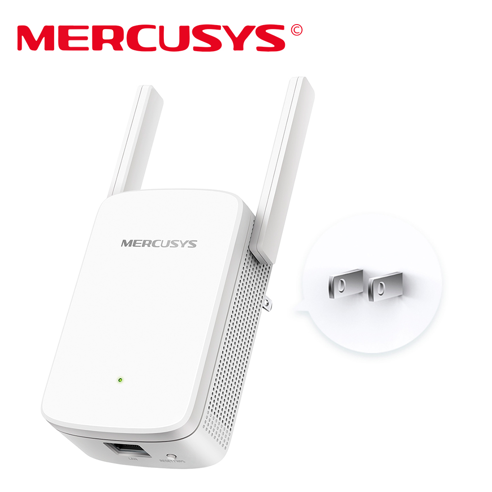 EXTENSOR DE RANGO WIFI AC1200 / MERCUSYS ME30 / DOBLE BANDA (2.4/5 GHZ) / VELOCIDADES DE HASTA 300 MBPS EN 2.4GHZ / 867 MBPS EN 5GHZ / 1 PUERTO LAN 10/100/1000 MBPS / ADMINISTRACION VIA APP/WEB.