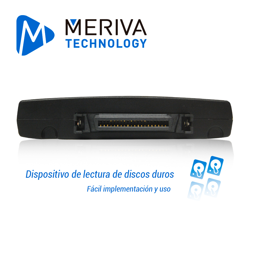 Lector De Discos Duros Meriva Technology Mhdd8000 Interfaz Para Descargar Grabaciones Desde Un Disco Duro A Una PC / 12VCD 