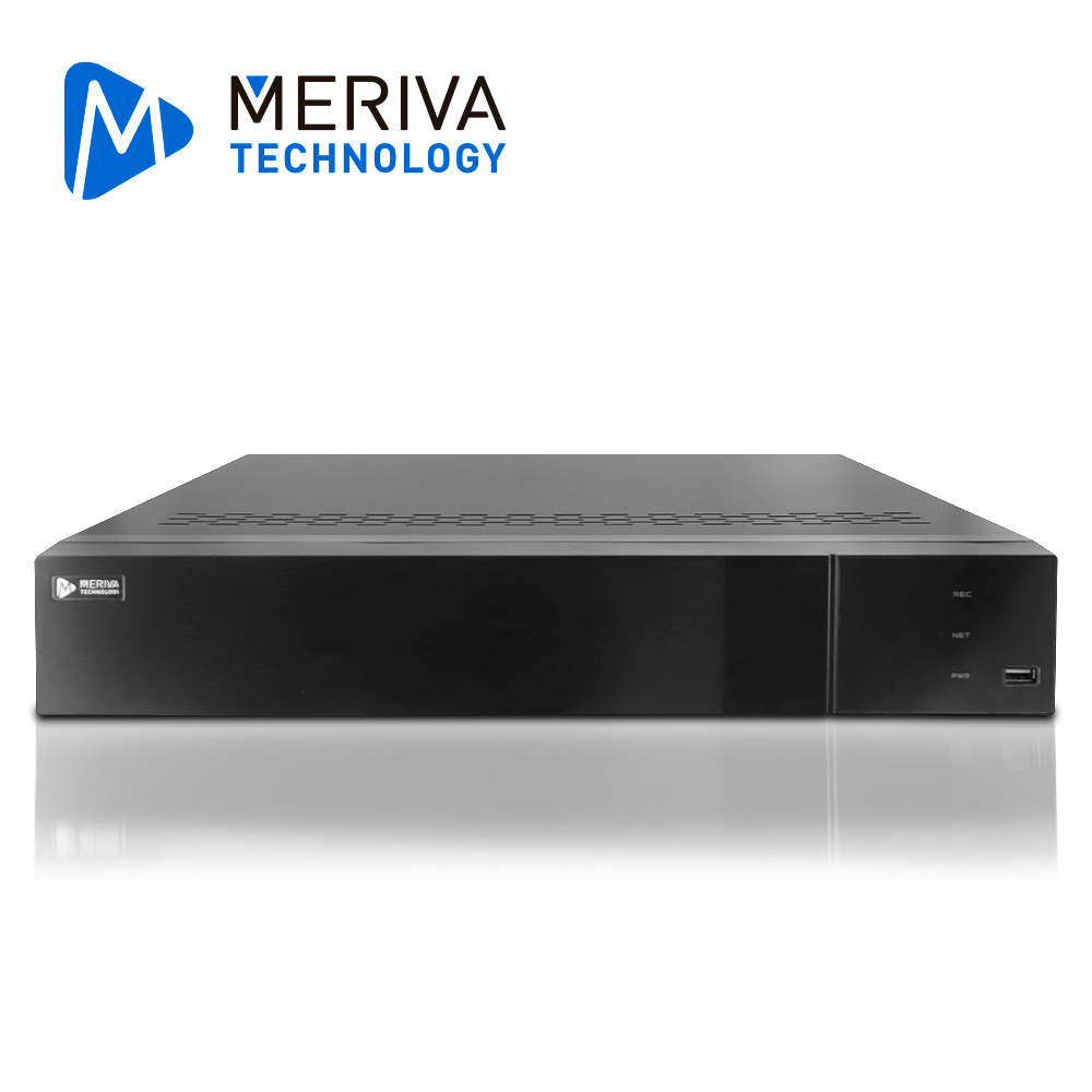 NVR Meriva Tecnology Mnvr-4732 H265 Smart 32 Canales IP Hasta 12MP/DECODIFICA/CENTRALIZA Nvr-dvr-ipc/2 HDMI 4K + 1 VGA Simultaneas/32 Audio In Ipc - 1 Salida De Audio Rca / 16 In + 4 Out Alarma/rs485/video Estructurado (deteccion De Persona - Vehiculo - Motocileta)/reconocimiento Facial Hasta 10,000