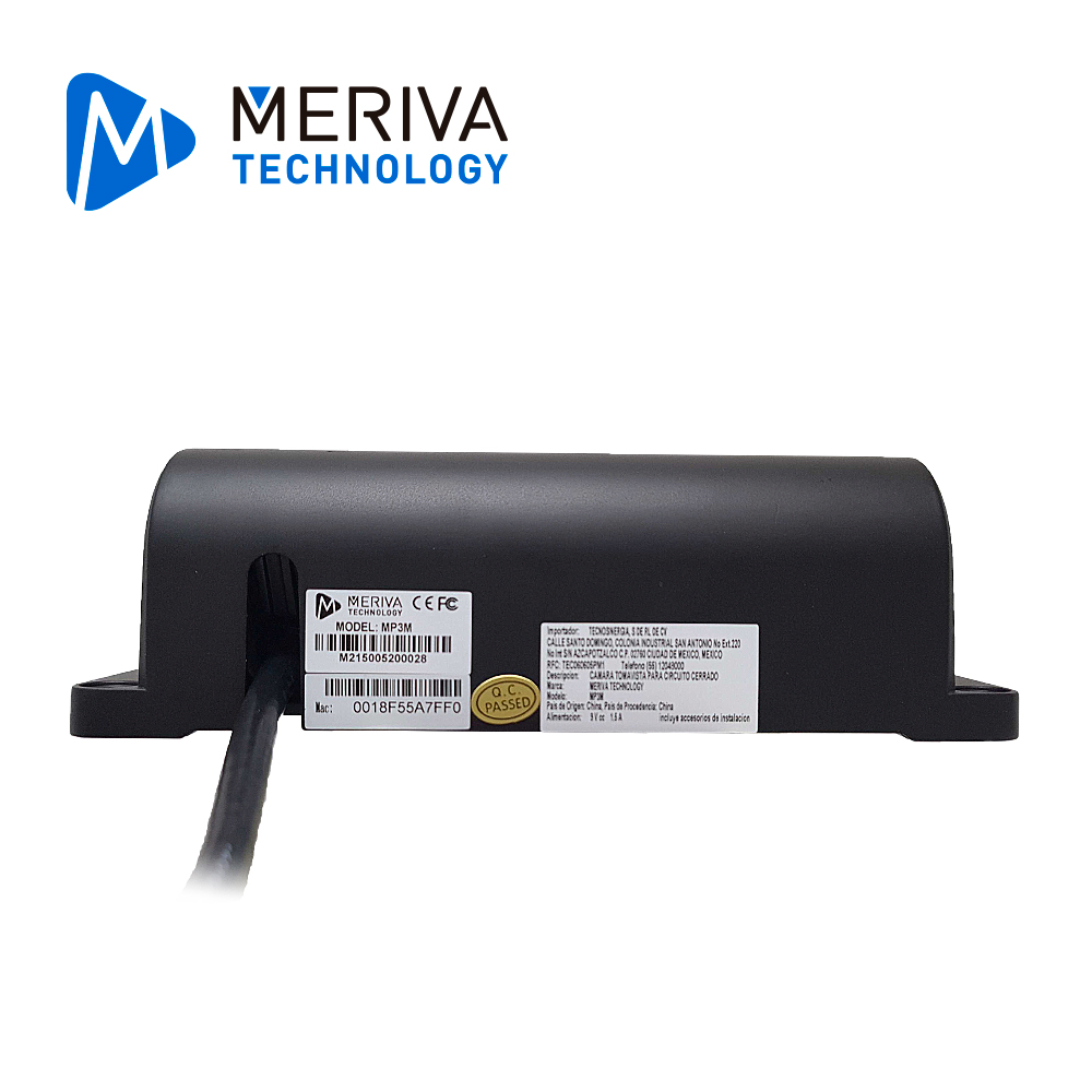 Camara Master Contadora De Personas IP Streamax Mp3m / 2MP / 2.7MM / 3M IR / Ip54 / Conector Din 6 Pines / 12 Vcd / Interior