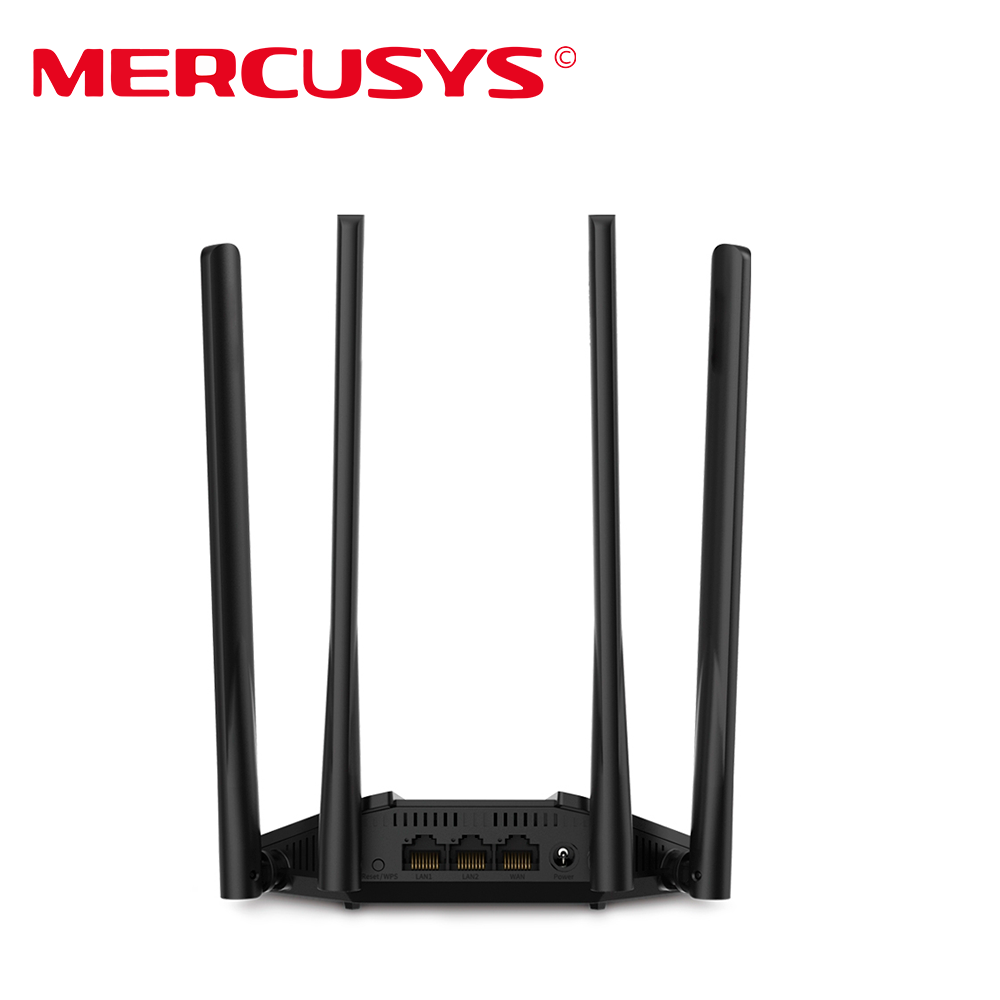 ROUTER INALAMBRICO MERCUSYS MR30G AC1200 DUAL BAND/400 MBPS 2.4GHZ / 867 MBPS 5 GHZ/ 1 PUERTO WAN 10/100/1000MBPS / 2 PUERTOS LAN 10/100/1000MBPS / TECNOLOGIA MU-MIMO /ADMINISTRACION VIA APP TETHER