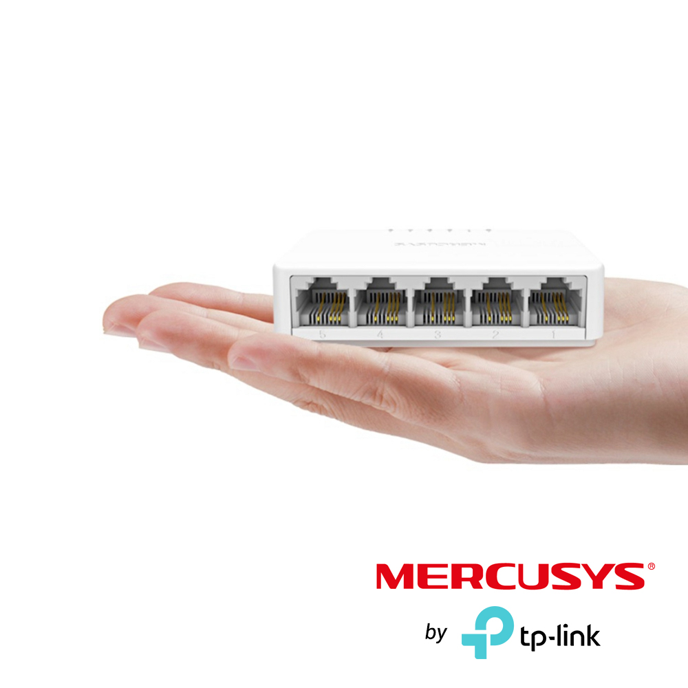 Switch De Escritorio Mercusys Ms105 De 5 Puertos 10/100 Mbps