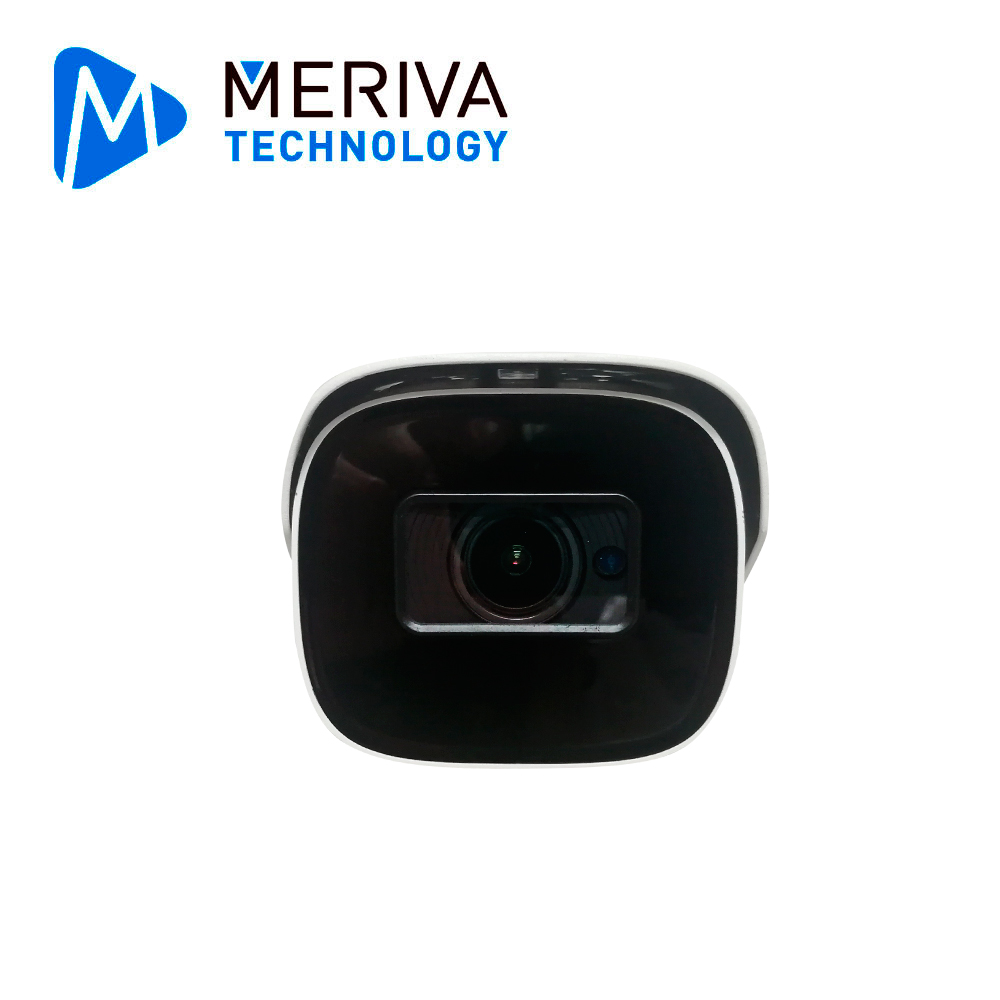 Camara HD Bullet Meriva Technology Msc-8214z / 8MP - 4K / Ahd/tvi/cvi / Lente Motorizado 2.8 - 12MM / 50 - 70M IR / Ip67 / Metalica / 12 Vcd / Coc