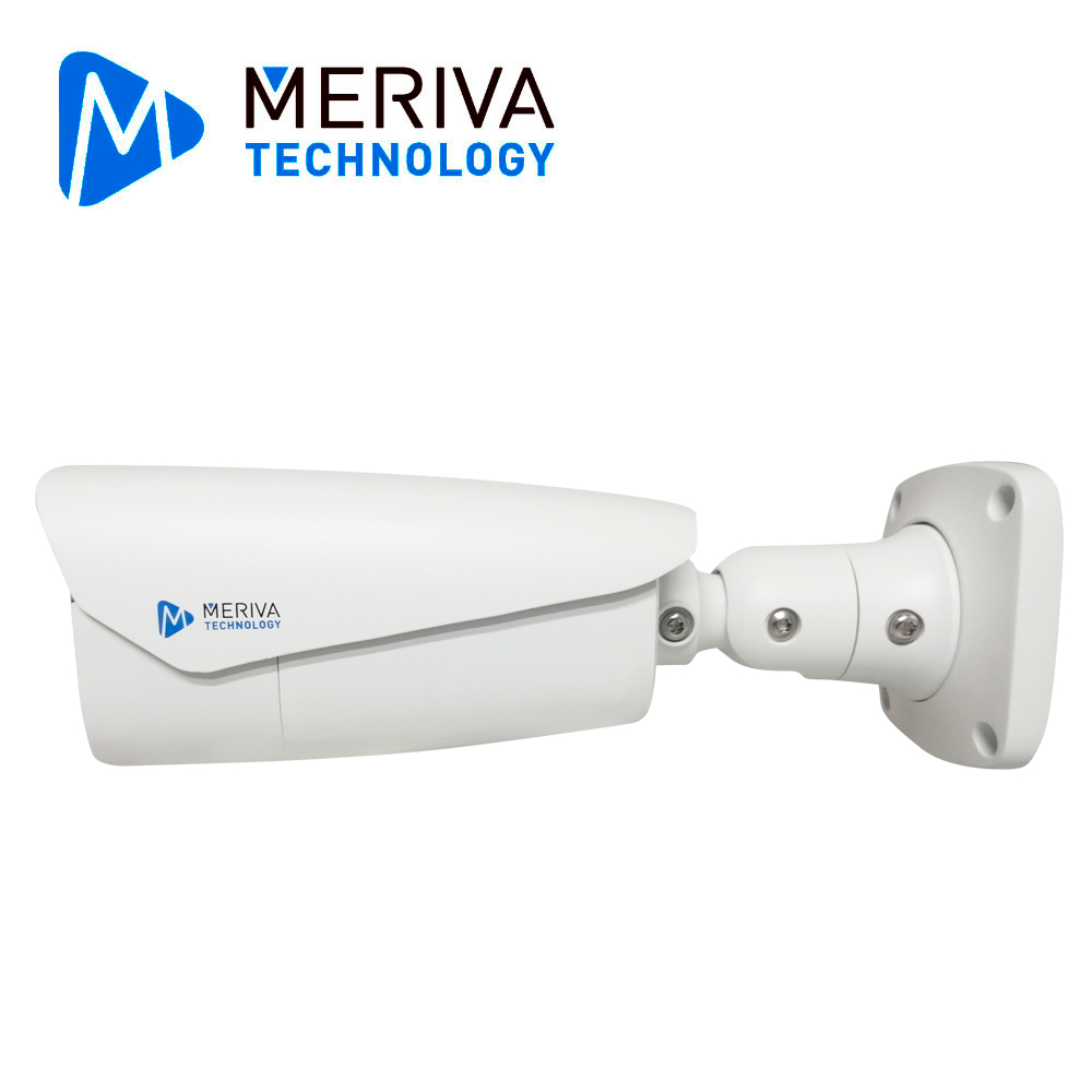 Camara HD Bullet Meriva Technology Msc-8214z / 8MP - 4K / Ahd/tvi/cvi / Lente Motorizado 2.8 - 12MM / 50 - 70M IR / Ip67 / Metalica / 12 Vcd / Coc