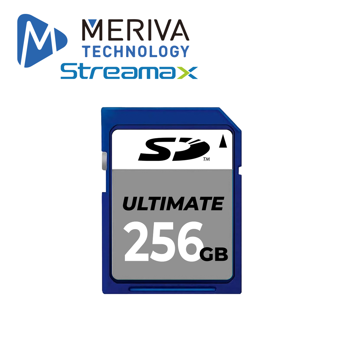 TARJETA DE MEMORIA SD DE 256GB MERIVA TECHNOLOGY MSD256GB PARA DVRS MÓVILES  OPTIMIZADA PARA VIDEOVIGILANCIA