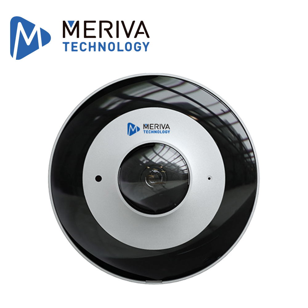 CAMARA IP FISHEYE MERIVA TECHNOLOGY MT-FE60N / 6MP / H.265+ / 1.65MM / 10 - 20M IR / IP67 / METALICA / 12 VCD / POE / SOPORTA MICRO SD HASTA 256 GB (NO INCLUIDA) / 1 ENTRADA + 1 SALIDA DE AUDIO / 1 ENTRADA + 1 SALIDA DE ALARMA / SALIDA BNC / SALIDA BNC / 2 MICROFONOS INTEGRADOS / MIA 2.0 / ONVIF / APERTURA DE 180 GRADOS EN PARED / APERTURA DE 360 EN ESCRITOTIO / DEWARPING