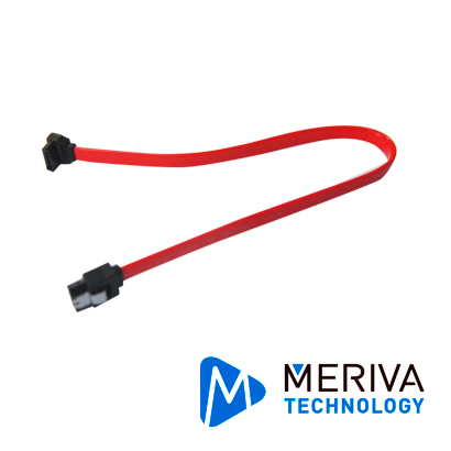 CABLE MINI SATA MERIVA TECHNOLOGY MVA-SATA1 PARA DISCOS DUROS COMPATIBLE CON NVR Y DVR MERIVA ULTRA DELGADO