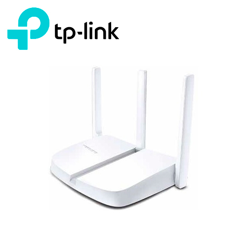 ROUTER INALAMBRICO MERCUSYS MW306R VELOCIDAD DE TRANSMISION INALAMBRICA 300 MBPS ADMITE 4 MODOS DE OPERACION: ENRUTADOR, PUNTO DE ACCESO, EXTENSOR DE RANGO, WISP. CONTROL PARENTAL SUPERVISA NIÑOS O AL PERSONAL LIMITANDO EL ACCESO 1 PUERTO WAN 10/100 MBPS 3 PUERTOS LAN 10/100 MBPS FRECUENCIA 2.4 GHZ 3 ANTENAS FIJAS DE 5 DBI USO INTERIOR