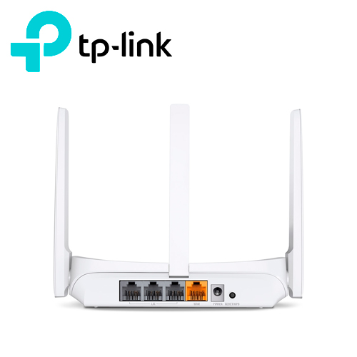 ROUTER INALAMBRICO MERCUSYS MW306R VELOCIDAD DE TRANSMISION INALAMBRICA 300 MBPS ADMITE 4 MODOS DE OPERACION: ENRUTADOR, PUNTO DE ACCESO, EXTENSOR DE RANGO, WISP. CONTROL PARENTAL SUPERVISA NIÑOS O AL PERSONAL LIMITANDO EL ACCESO 1 PUERTO WAN 10/100 MBPS 3 PUERTOS LAN 10/100 MBPS FRECUENCIA 2.4 GHZ 3 ANTENAS FIJAS DE 5 DBI USO INTERIOR