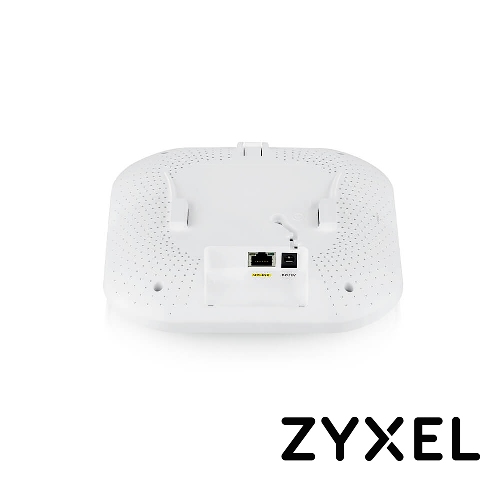 Access Point Zyxel Nwa110ax Interior 1 Puerto Lan RJ45 10/100/1000 Mbps Mu-mimo 2X2 2.4GHZ 575MBPS 5GHZ 1200MBPS Wifi 6 802.11AX Administrable Con Nebula Alimentacion 12VVCD 1.5A/POE At (inyector POE No Incluido)
