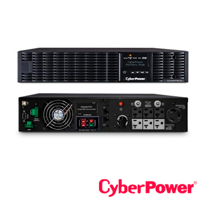 NO BREAK UPS CYBERPOWER OL3000RTXL2U 3000VA/2700W 120VCA ONDA SENOIDAL PURA DOBLE CONVERSION TORRE/RACK 2U 6 CONTACTOS NEMA 5-20R CON RESPALDO Y SUPRESION DE PICOS PUERTOS USB/ RJ45/ SERIAL/ SNMP (MONITOREO REMOTO OPCIONAL) EXTENSION DE BATERIA 