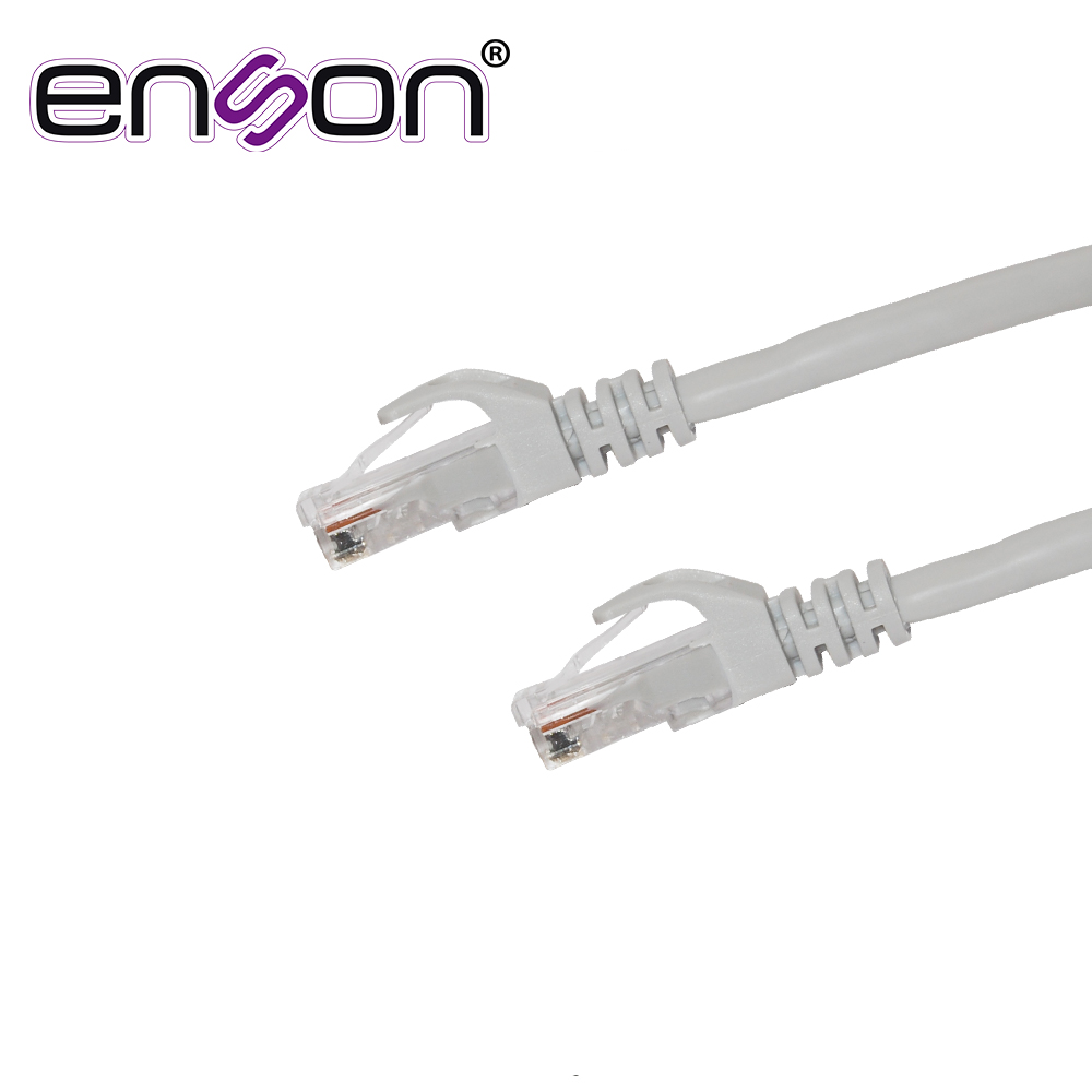 PATCHCORD UTP ENSON P6003G CAT6 30CM GRIS SERIE EPRO 100-II 100 POR CIENTO COBRE PARA MEJOR IDENTIFICACION DE SOLUCIONES EN RACKS Y GABINETES