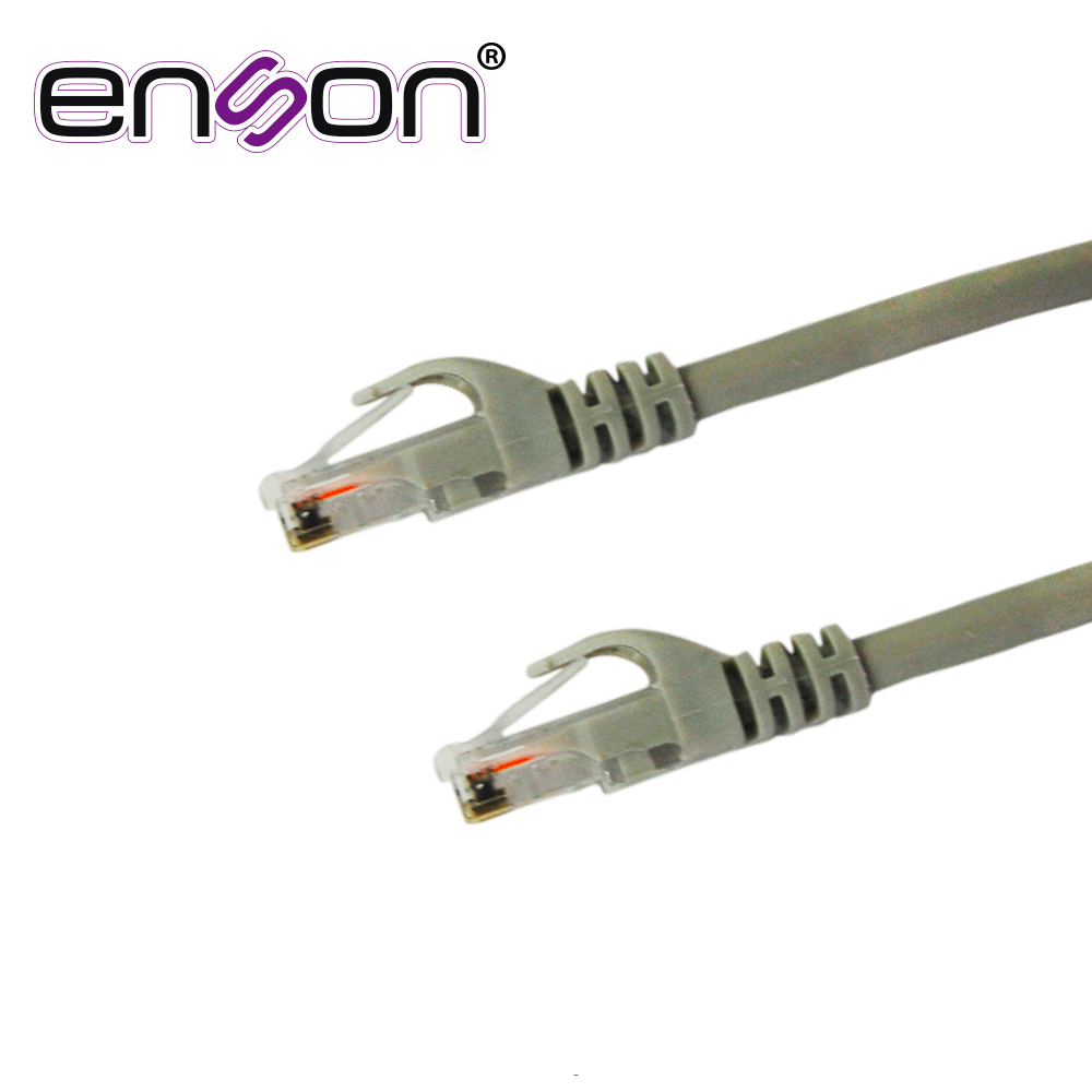 PATCHCORD UTP ENSON P6006G CAT6 60CM GRIS SERIE EPRO 100-II 100 POR CIENTO COBRE PARA MEJOR IDENTIFICACION DE SOLUCIONES EN RACKS Y GABINETES