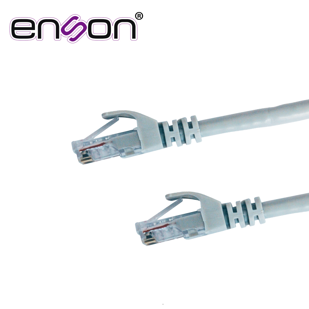 PATCHCORD UTP ENSON P6009G CAT6 90CM GRIS SERIE EPRO 100-II 100 POR CIENTO COBRE PARA MEJOR IDENTIFICACION DE SOLUCIONES EN RACKS Y GABINETES