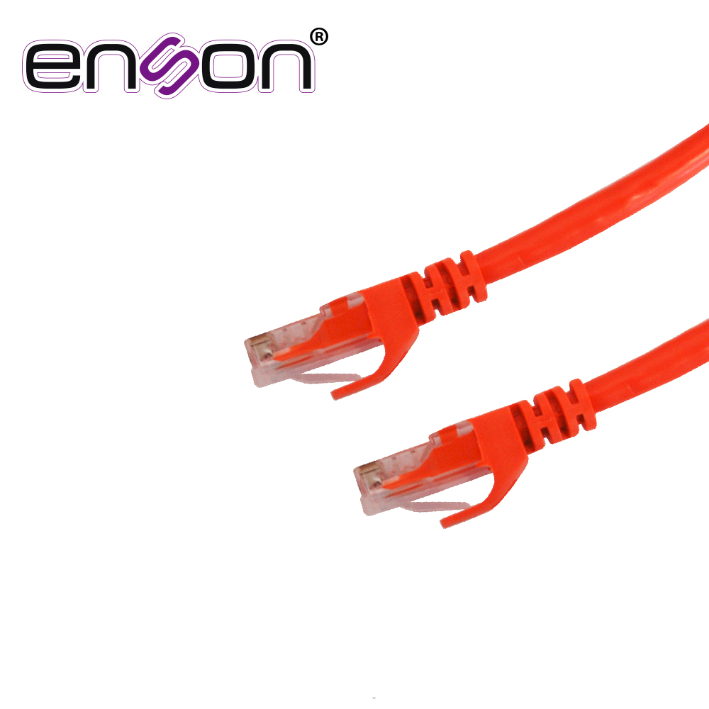 PATCHCORD UTP ENSON P6012O CAT6 120CM NARANJA SERIE EPRO 100-II 100 POR CIENTO COBRE PARA MEJOR IDENTIFICACION DE SOLUCIONES EN RACKS Y GABINETES
