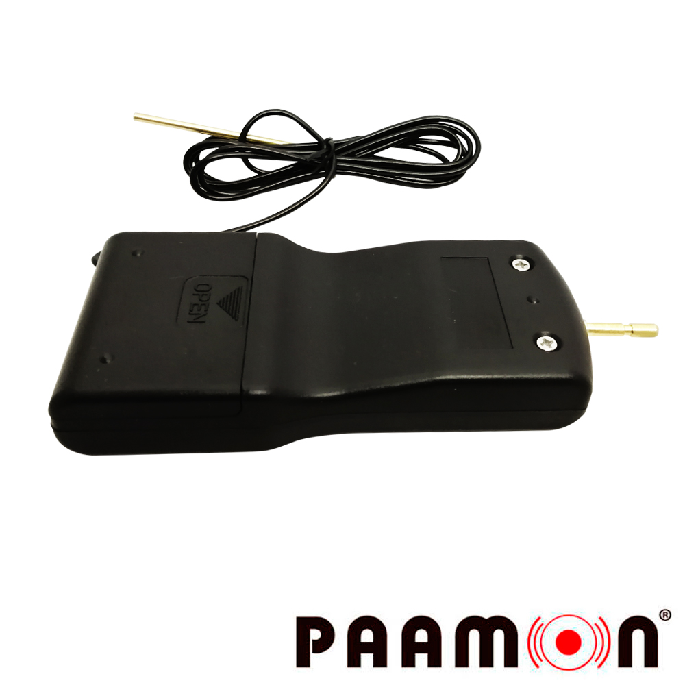 MEDIDOR DE VOLTAJE PARA CERCA ELECTRIFICADA PAAMON PAM-VOLT, RANGO DE MEDICION DE 200 A 15000 VOLTS, CON PANTALLA LCD REQUIERE PILA DE 9V (NO INCLUIDA)