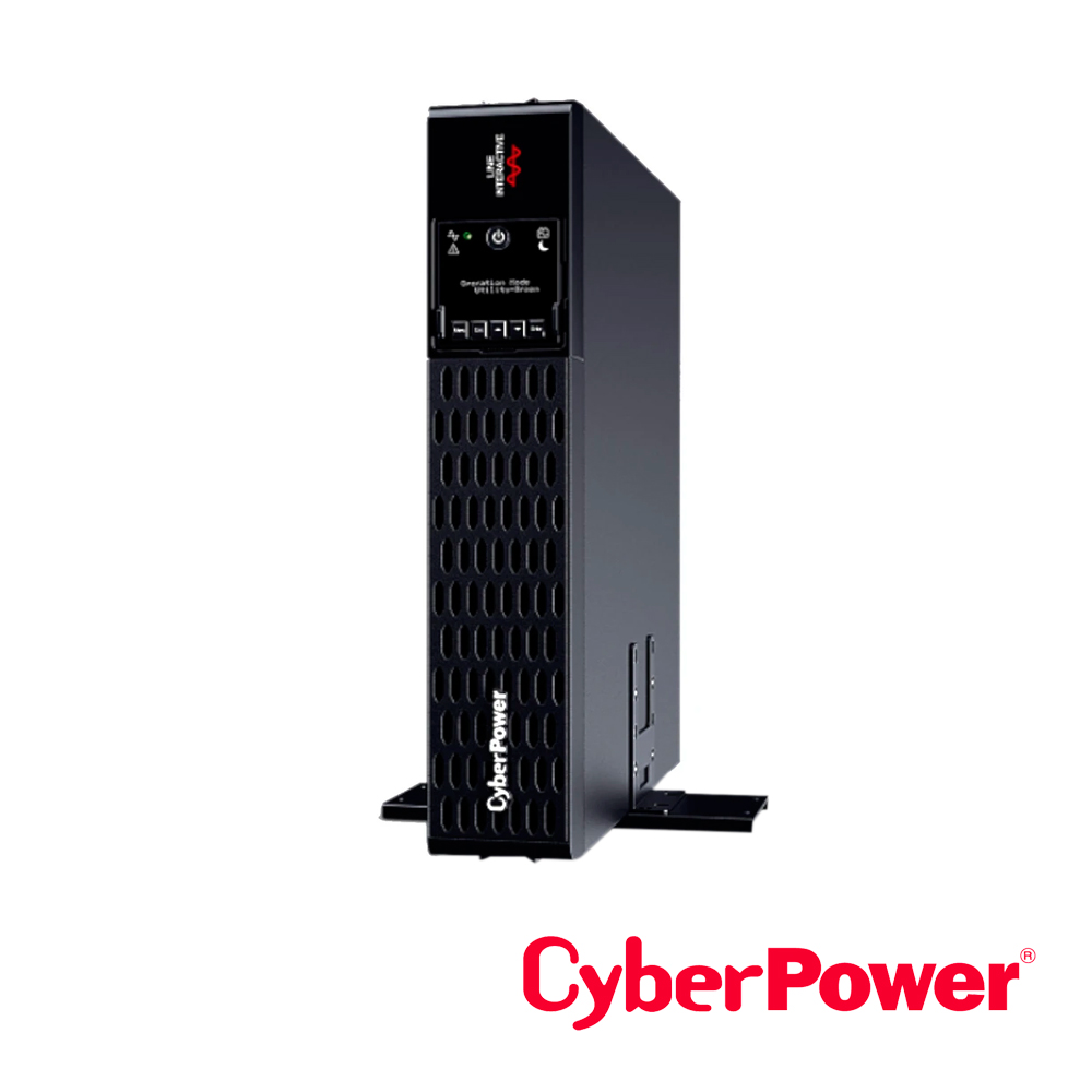 UPS CYBERPOWER PR2200RT2U 2200VA/2200W, 120VCA, ONDA SENOIDAL PURA/ LINEA INTERACTIVA  TORRE/RACK 2U, 8 CONTACTOS CON RESPALDO-SURESION DE PICOS/ PUERTOS USB/SERIAL/ TARJETA DE RED SNMP (OPCIONAL).