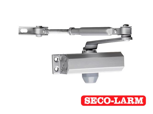 BRAZO CIERRAPUERTAS 45KG 100LB SD-C121-S SECO-LARM IDEAL PARA PUERTAS DE HASTA 42 PULGADAS (107CM) USO EN INTERIOR