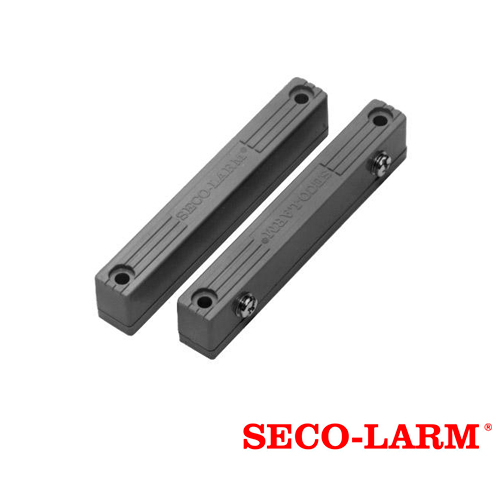 CONTACTO MAGNETICO CABLEADO SECO-LARM SM-216Q/CY NORMALMENTE CERRADO  DE MONTAJE SUPERFICIAL CON TERMINALES DE TORNILLO LONGITUD DE 2 3/4 DE PULGADA COLOR GRIS COMPATIBLE CON CUALQUIER SISTEMA DE ALARMA