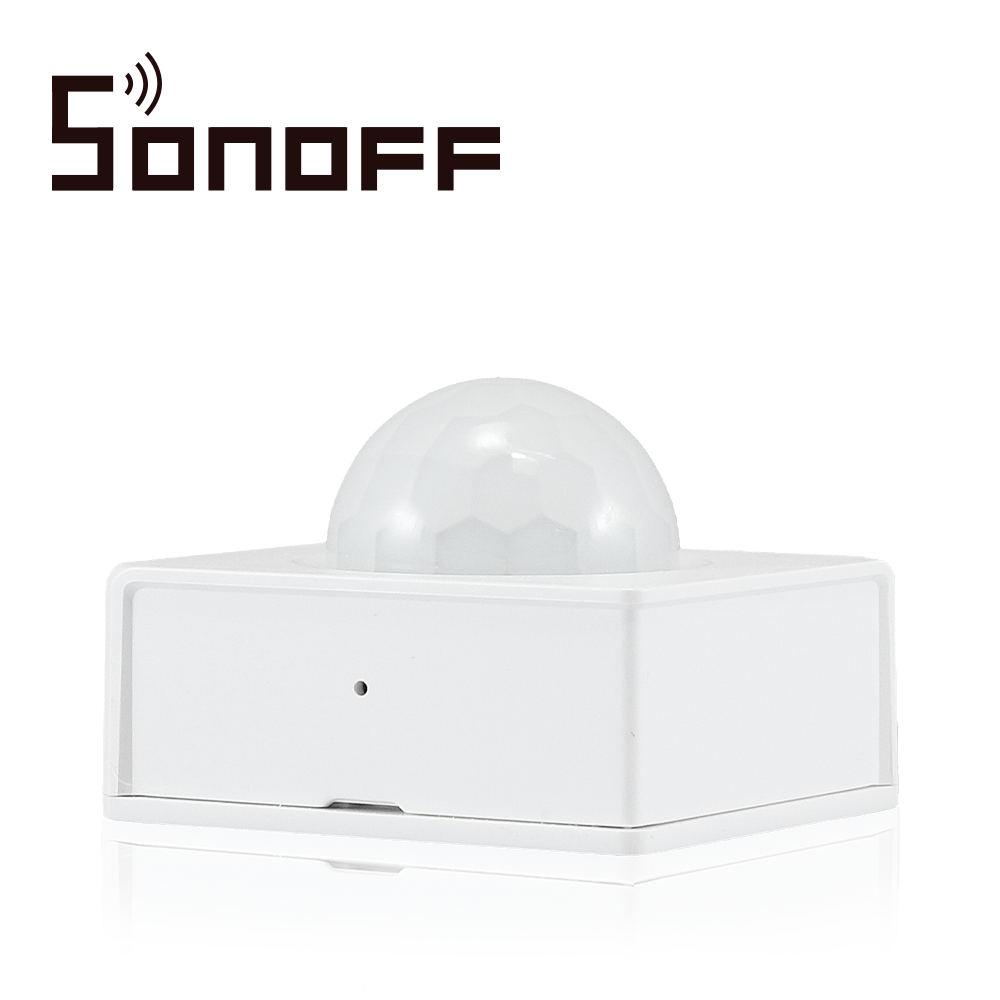 Sensor De Movimiento Sonoff Pir3 Rf 433 Para Uso Con Dispositivo Sonoff Rf Bridge433 Para Programar Escenas En La App Ewelink