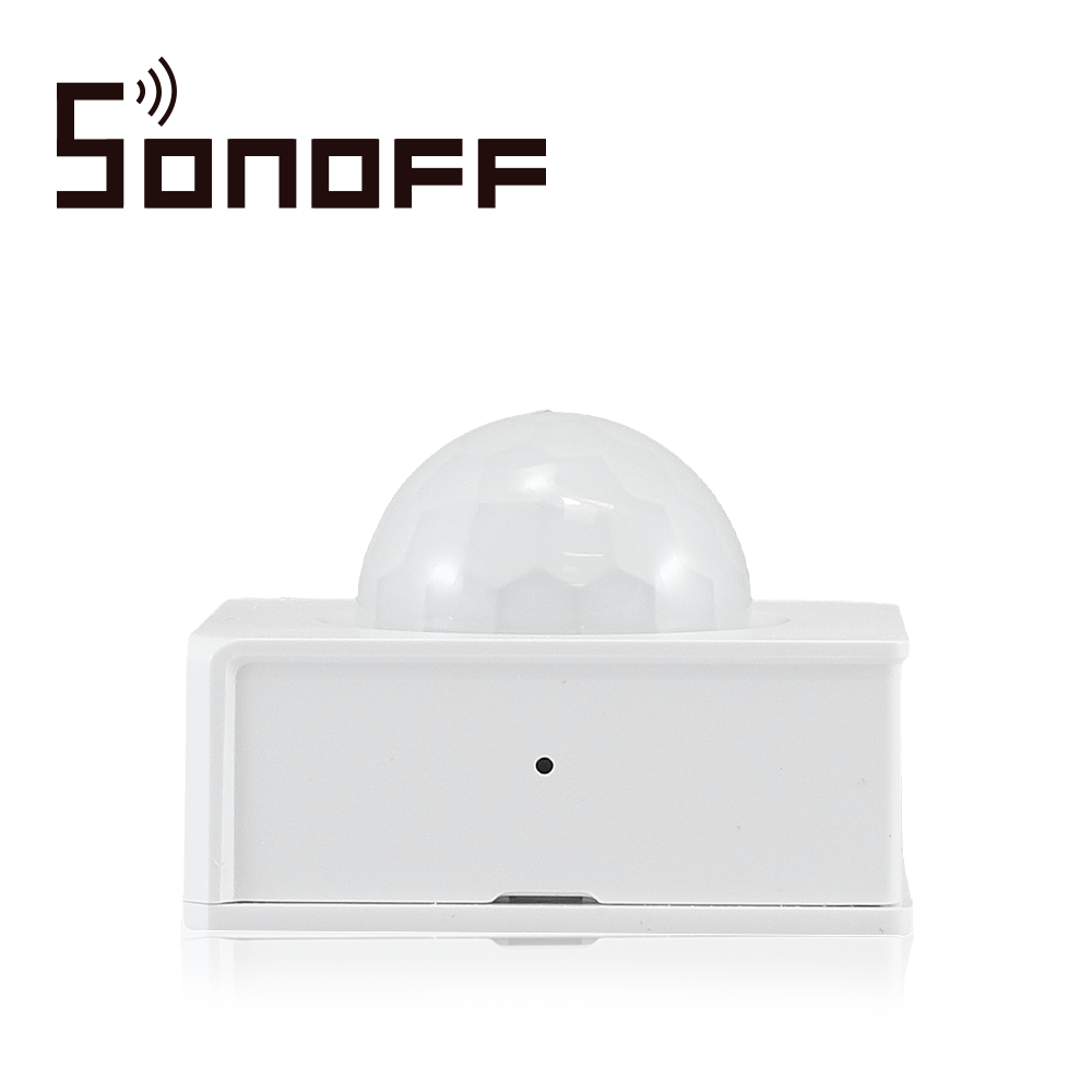 Sensor De Movimiento Sonoff Pir3 Rf 433 Para Uso Con Dispositivo Sonoff Rf Bridge433 Para Programar Escenas En La App Ewelink