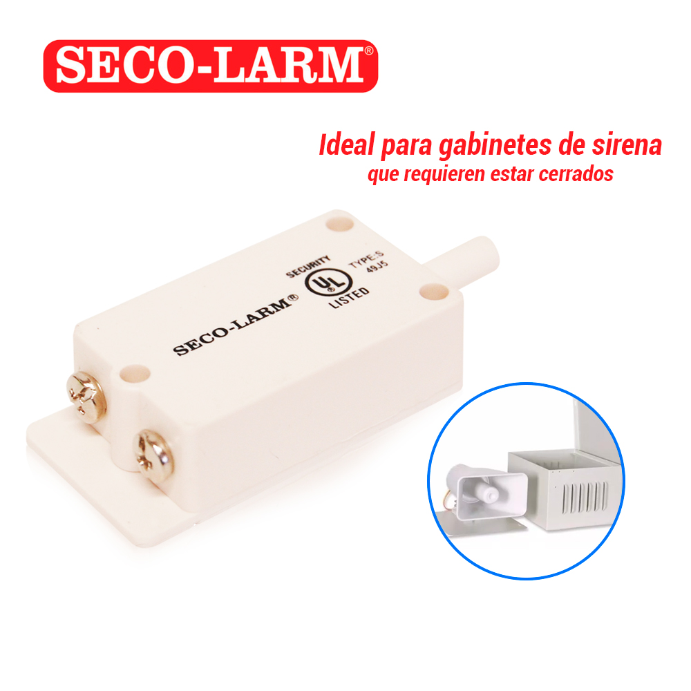 Tamper Seco-larm Ss-072q Normalmente Cerrado Para Gabinetes Que Requieren Estar Cerrados