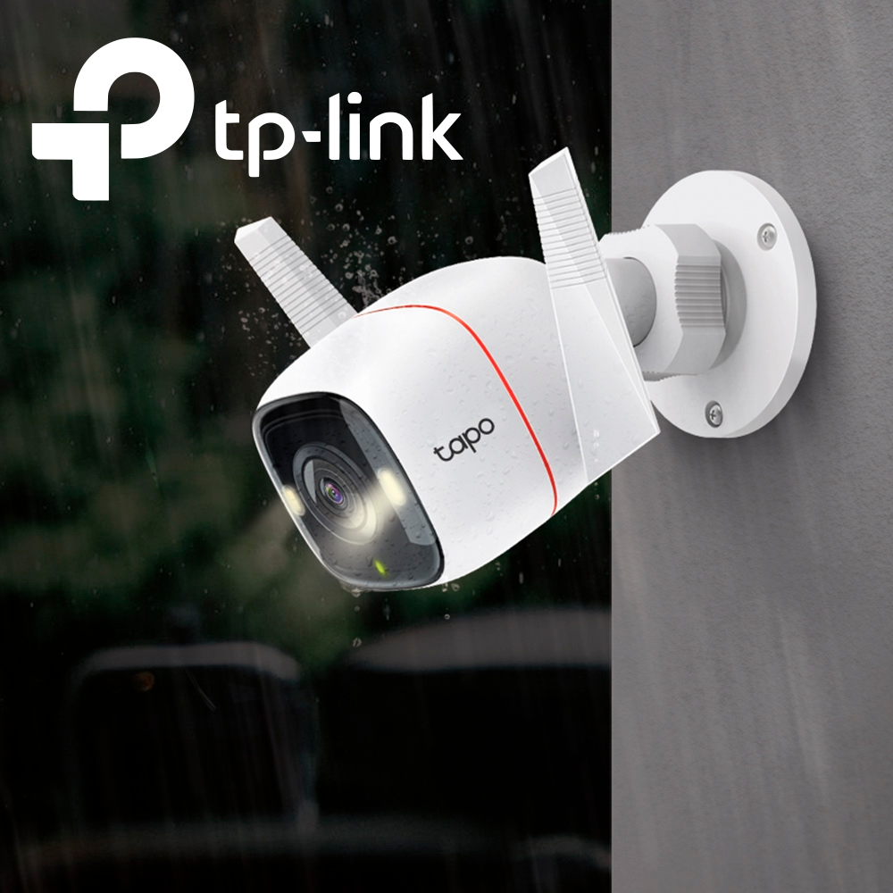 Camara Wifi Exterior Tp-link Tapo C320ws Seguridad Para Casa 4MP De Resolucion, Audio Doble Via, Vision Nocturna, Acepta Memoria Sd Hasta 256GB