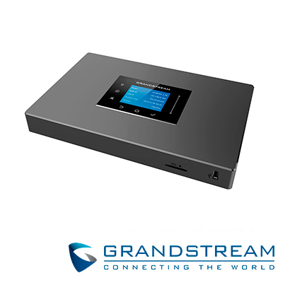 Conmutador IP Pbx Ucm6301 Grandstream, 1 Linea, 500 Usuarios, 75 Llamadas Simultaneas,nat, 3 Puertos Gigabit, POE