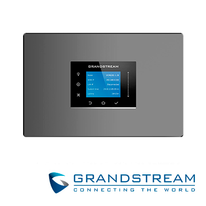 Conmutador IP Pbx Ucm6301 Grandstream, 1 Linea, 500 Usuarios, 75 Llamadas Simultaneas,nat, 3 Puertos Gigabit, POE
