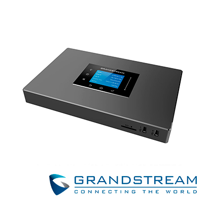 CONMUTADOR IP PBX UCM6302 GRANDSTREAM, 2 LINEAS, 1000 USUARIOS, 150 LLAMADAS SIMULTANEAS, NAT, 3 PUERTOS GIGABIT, POE