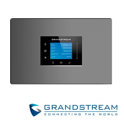 Conmutador IP Pbx Ucm6302 Grandstream, 2 Lineas, 1000 Usuarios, 150 Llamadas Simultaneas, Nat, 3 Puertos Gigabit, POE