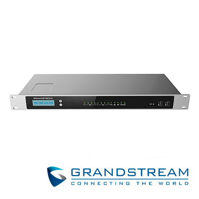 CONMUTADOR IP PBX UCM6304 GRANDSTREAM, 4 LINEAS, 2000 USUARIOS, 300 LLAMADAS SIMULTANEAS, NAT, 3 PUERTOS GIGABIT, POE