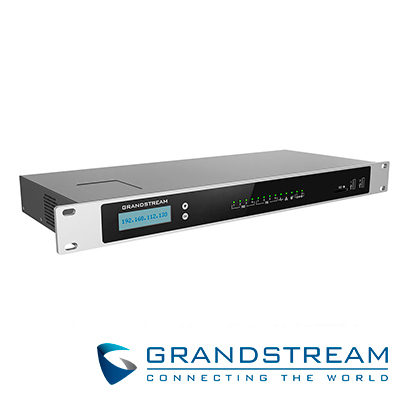 Conmutador IP Pbx Ucm6304 Grandstream, 4 Lineas, 2000 Usuarios, 300 Llamadas Simultaneas, Nat, 3 Puertos Gigabit, POE