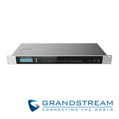 Conmutador IP Pbx Ucm6308 Grandstream, 8 Lineas, 3000 Usuarios, 450 Llamadas Simultaneas, Nat,3 Puertos Gigabit, POE