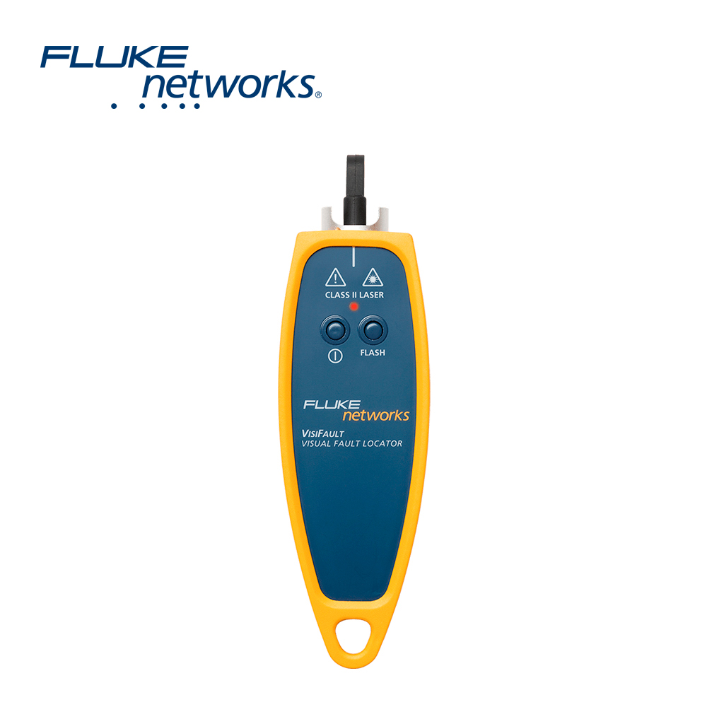 LOCALIZADOR VISUAL DE FALLOS VFL PARA FIBRA ÓPTICA FLUKE NETWORKS VISIFAULT CON ADAPTADOR DE 2.5 MM PARA CONECTORES SC ST Y FC PARA PROBAR CONECTORES Y CONTINUIDAD 