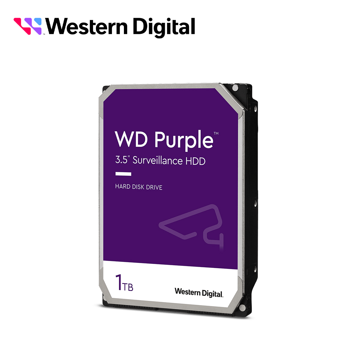 DISCO DURO DD 1TB SATA WD PURPLE WD11PURZ OPTIMIZADO PARA VIDEOVIGILANCIA WD10PURZ COMPATIBLE CON DVRS Y NVRS DE CUALQUIER MARCA
