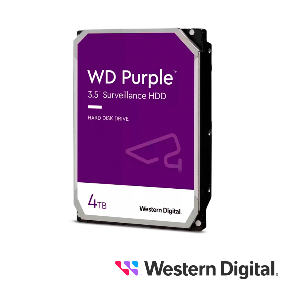 DISCO DURO DD 4TB SATA WD PURPLE WD42PURZ 24/7 OPTIMIZADO PARA VIDEOVIGILANCIA SATA III 6GB/S - Wd - Western Digital