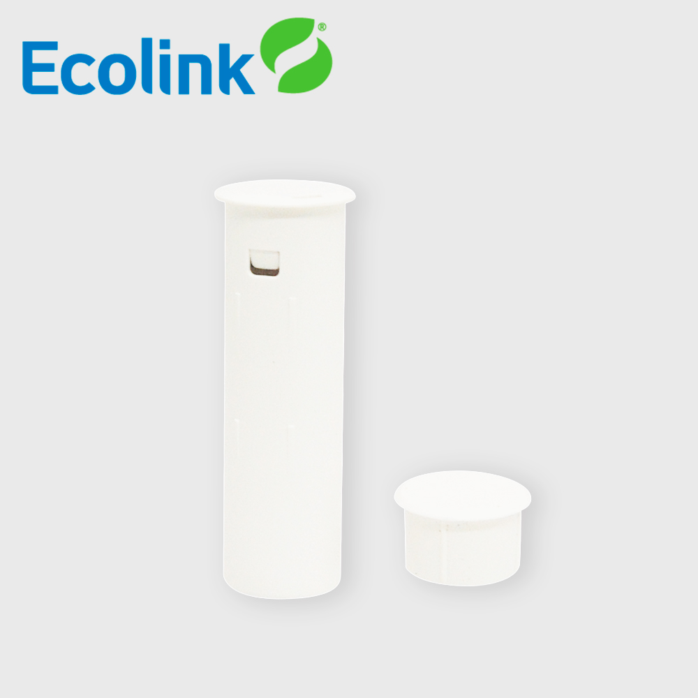 SENSOR MAGNÉTICO EMPOTRABLE EN PUERTA/VENTANA INALAMBRICO ECOLINK WST-222 FRECUENCIA 345 MHZ COMPATIBLE CON PANELES L7000LA, L5210LA, VISTA48LA y VISTA21IP / BATERIA INCLUIDA