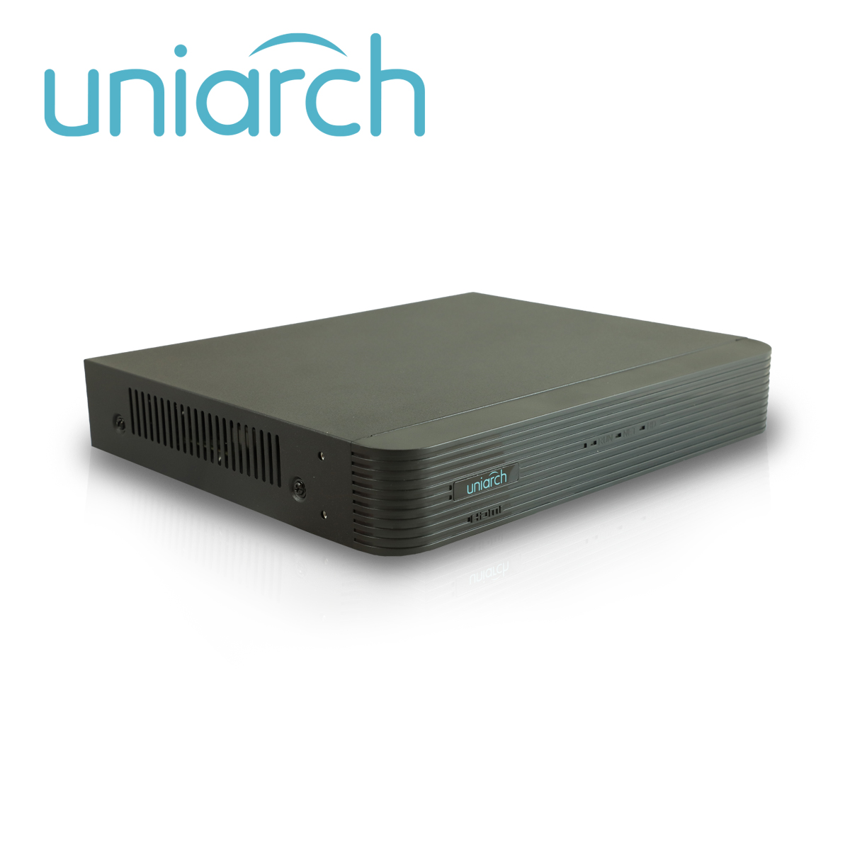 DVR PENTAHIBRIDO UNIARCH XVR-108G3 / 8 CANALES ANALOGICOS (HASTA 5 MP LITE A 12 FPS)  / AHD / TVI / CVI / IP / 4 CANALES IP (HASTA 4 MP) / CAPACIDAD DE 1 DISCO DURO DE 8 TB/ AUDIO ENTRADA/SALIDA / SALIDA ESPEJO VGA /  HDMI / P2P (EZCLOUD) / ONVIF / CARCASA METALICA