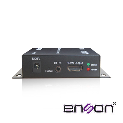 Extensor HDMI Enson Ens-he8200r Modulo Receptor Ideal Para Soluciones De Transmision De Video Y Audio Por Protocolo IP Uno A Varios Requiere Modulo Transmisor Ens-he8200t