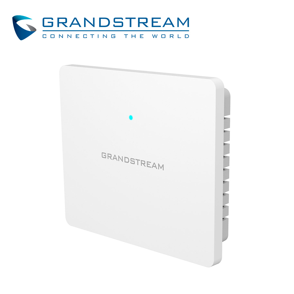 Access Point Switch Integrado Wave-2 Grandstream Gwn7603 / Wifi 802.11AC / Mimo 2X2 / Velocidad 1.27GBPS / 4 Puertos Gigabit / 2 Antenas 3.5 Dbi / 16 Ssid / 100 Usuarios Simultaneos / Alimentacion POE 802.3 Af/at / No Incluye Inyector POE