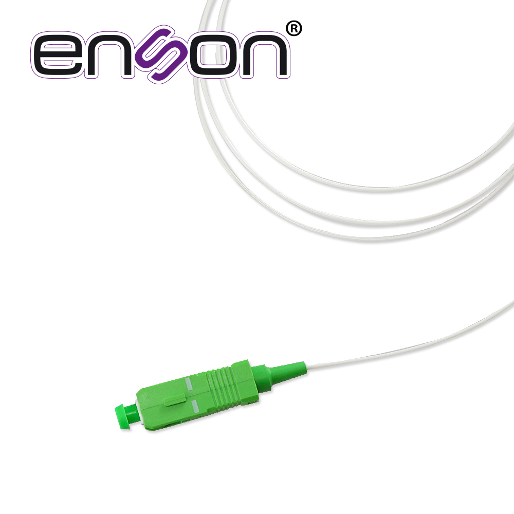 Splitter Plc (divisor Optico) Enson Ens-plc1x8 Con Conectores Sc APC 1X8 Fibra Optica Monomodo
