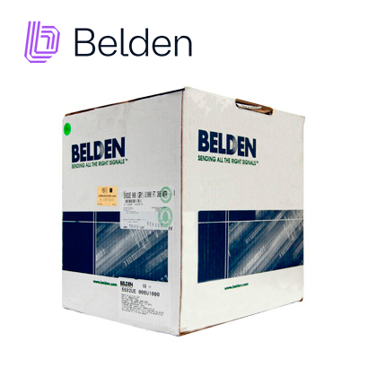 CABLE PARA SEGURIDAD Y SONIDO BELDEN 5502UE 008U1000 FORRO PVC GRIS CMR RISER 4C/22AWG 4 CONDUCTORES CALIBRE 22 AWG MULTIFILAR 100% COBRE USO INTERIOR ESPECIAL PARA APLICACIONES SISTEMAS DE SEGURIDAD, INTERCOMUNICADOR / PA, AUDIO/ ALTAVOZ, CONTROLES CON LIMITACIÓN DE ENERGÍA BOBINA 1000 PIES 305 METROS