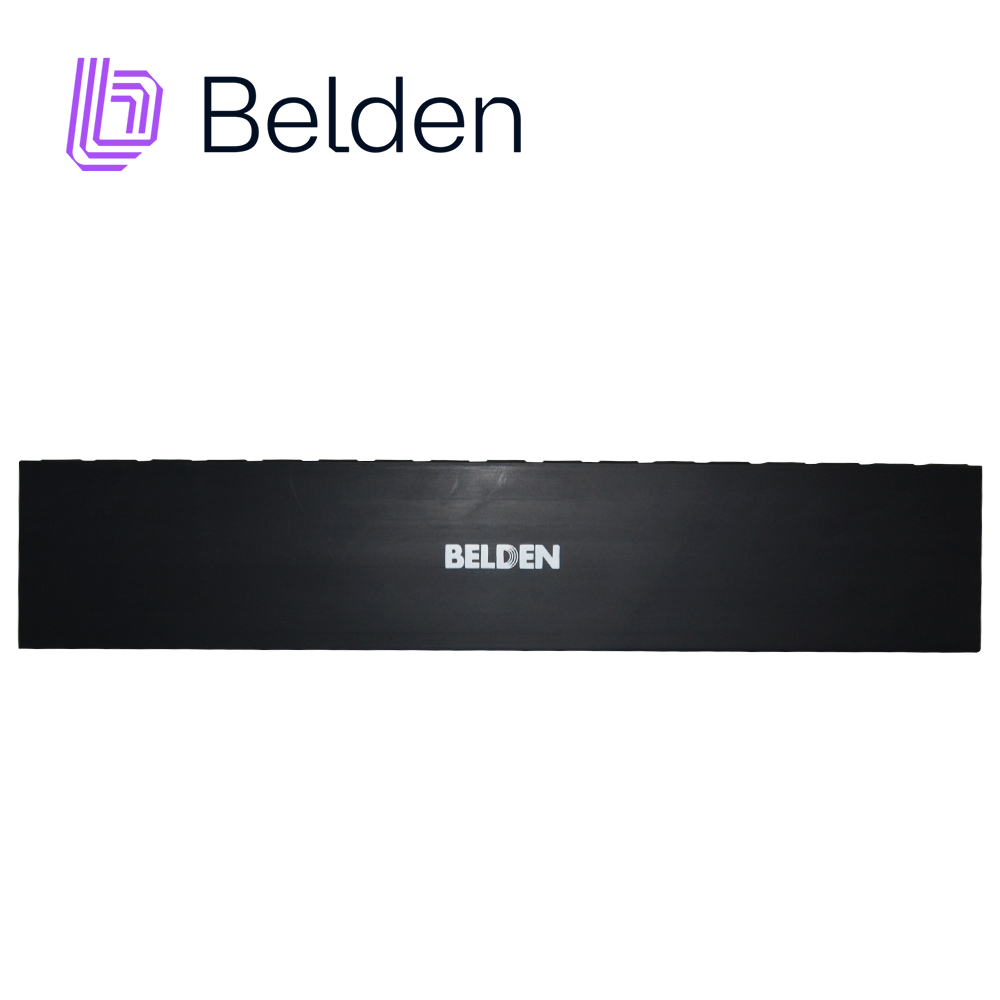Organizador Horizontal Belden 9512-1902-FR / 2UR / Negro / Administracion Frontal Y Posterior / Con Tapa