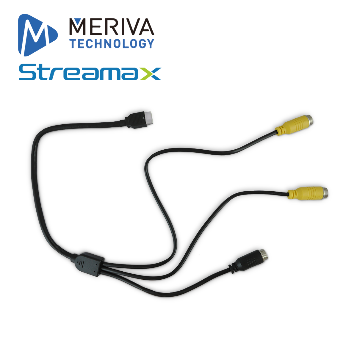 CABLE DE ENTRADA Y SALIDA DE VIDEO MERIVA STREAMAX  ADPLUS-CABLE DE VIDEO / 2 ENTRADAS DE VIDEO ( 1 AHD 1 IP) / 1 SALIDA DE VIDEO 4 PINES / CPOMPATIBLE CON ADPLUS 2.0